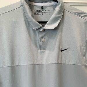 Disney cruise line Nike Men's Light Gray Polo Shirt